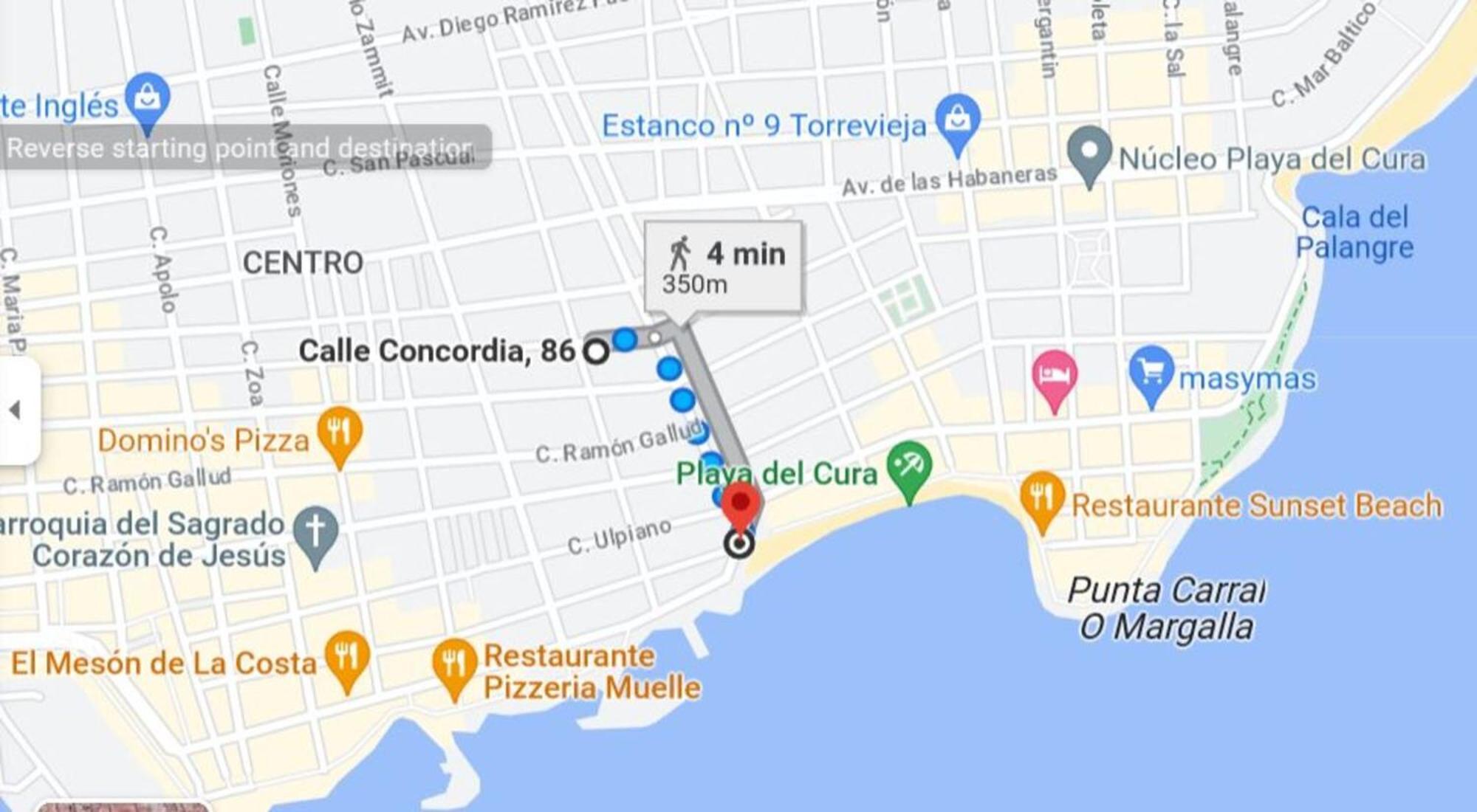 Concordia Beachside Apartment: Near Del Cura & Central Station Torrevieja Exterior photo